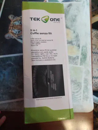 Cuffie senza fili Tek One