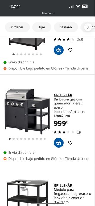 Griglia Barbecue in Acciaio Inox + Fornello