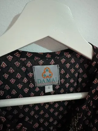 Vestido largo estampado floral