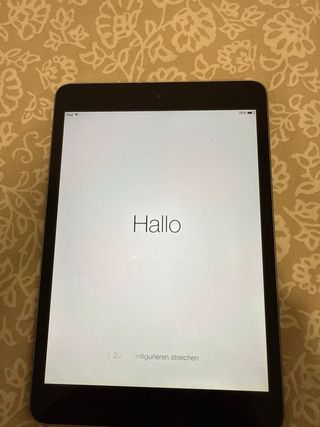 Apple iPad Mini Plata