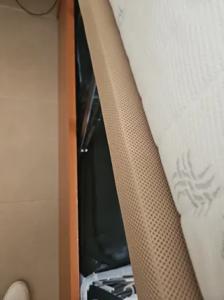 Canapé 150x190 Madera y Tela.