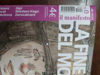 Rivista il Manifesto la fine del Mondo n.0