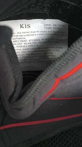 Casco AGV TALLA: M 57-58CM W23Y8002