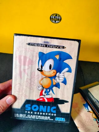 Sonic The Hedgehog Sega Mega Drive