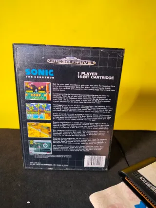 Sonic The Hedgehog Sega Mega Drive
