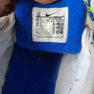 Zapatillas Nike Azules, Verdes y Blancas