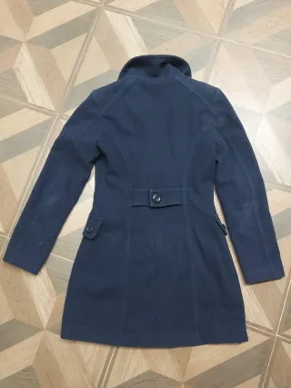 Cappotto Benetton Blu Donna