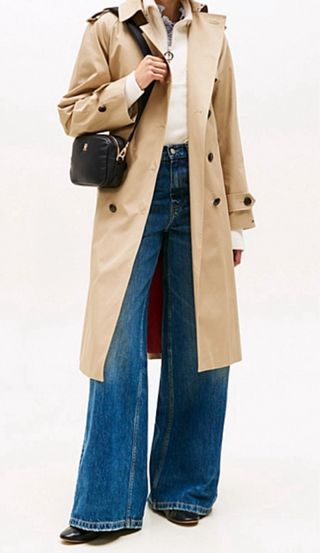 Borsa a tracolla Tommy Hilfiger nera