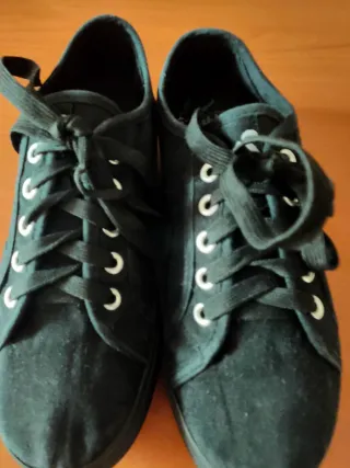 Zapatillas negras plataforma