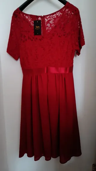 Vestido de fiesta rojo