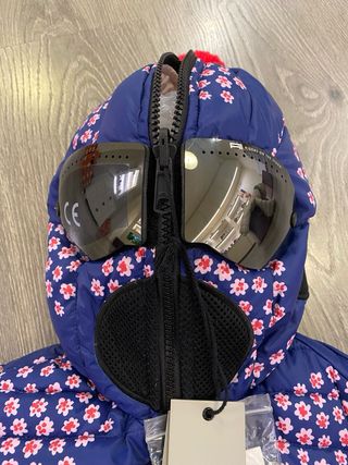 Piumino bimba reversibile 2 anni