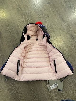 Piumino bimba reversibile 2 anni