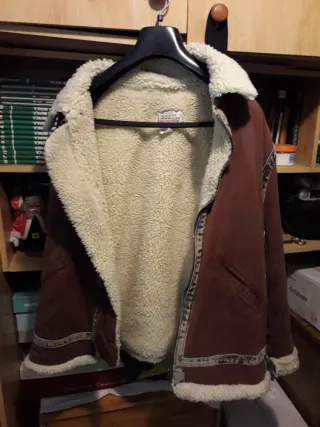 Chaquetón de hombre marrón