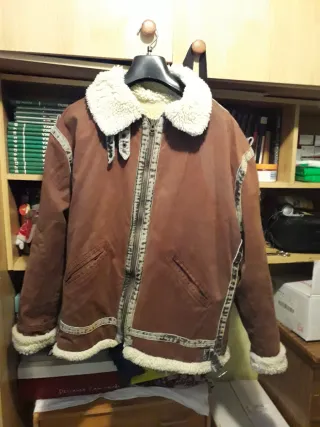 Chaquetón de hombre marrón