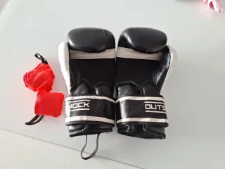 Guantes de boxeo Outshock negros
