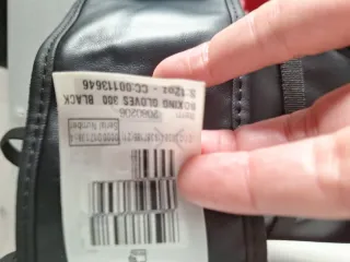 Guantes de boxeo Outshock negros