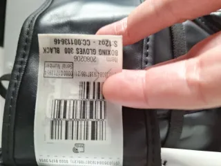 Guantes de boxeo Outshock negros