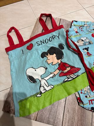 Conjunto Pijama Snoopy Talla M Oysho