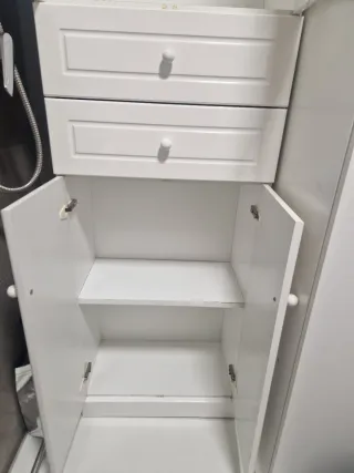 Armario multiusos blanco