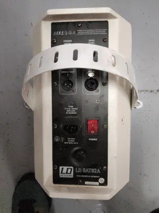 6 Altavoces LD Systems Blanco modelo ldsat62a