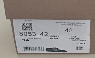 Martinelli Arlington 1691-2855T Negro