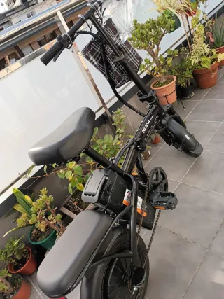 Bicicleta Eléctrica Plegable NUDA