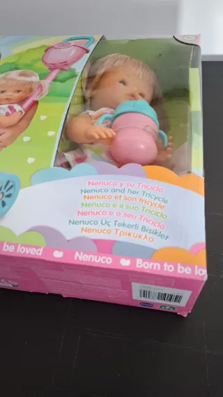 Muñeca Nenuco con Triciclo Nueva