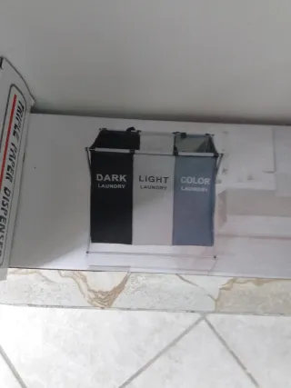 Organizzatore biancheria 3 scomparti