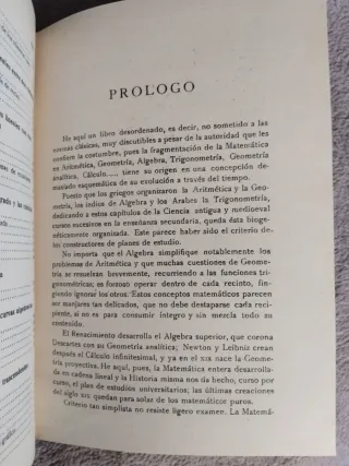 CURSO CICLICO DE MATEMÁTICAS TOMOS I Y II