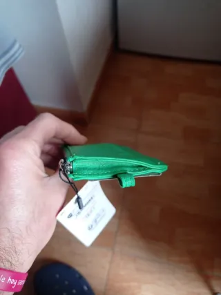 Monedero/tarjetero Desigual verde