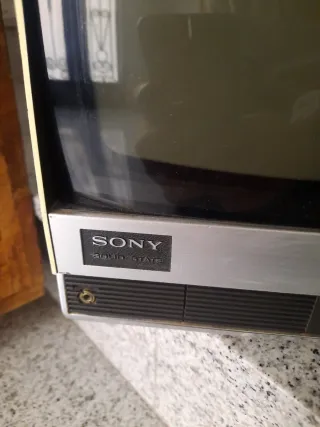 Televisor Sony Vintage Pequeño