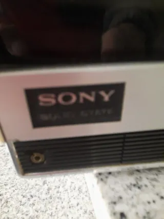 Televisor Sony Vintage Pequeño
