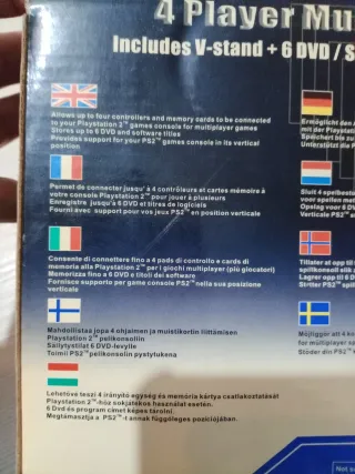 Konig 4 Player Multitap PS2