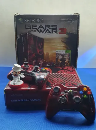 CONSOLA XBOX 360 GEARS OF WAR 3 COMPLETA