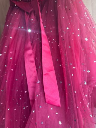 Vestido fiesta niña lentejuelas y tul