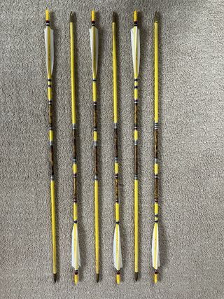 Flechas madera cedro 5/16 40/45#