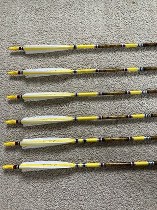 Flechas madera cedro 5/16 40/45#