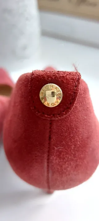 Zapatos tacón Michael Kors burdeos talla 37.5