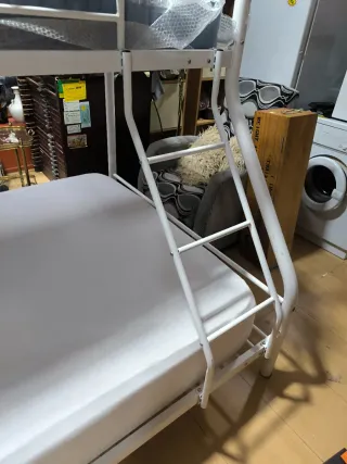 Litera matrimonial con colchón