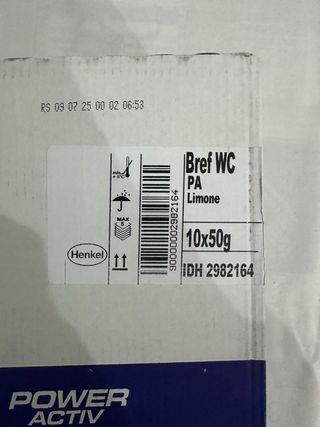 Bref Power Activ WC Limone 10x