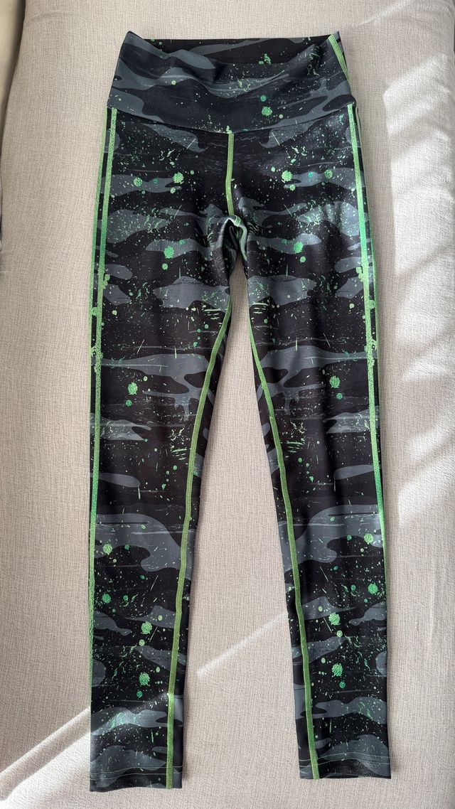 Leggings Deportivos Touche Sports Camuflaje Verde