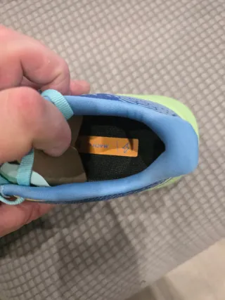 Zapatillas Hoka Running Azul y Verde