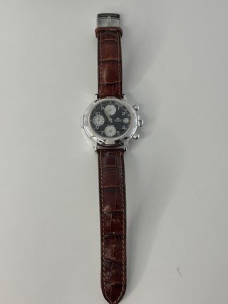 Orologio Pryngeps Cronografo Pelle Marrone