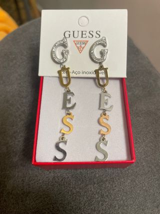 Pendientes Guess G U E S S Oro y Plata