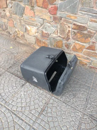 Baúl para pizzas negro