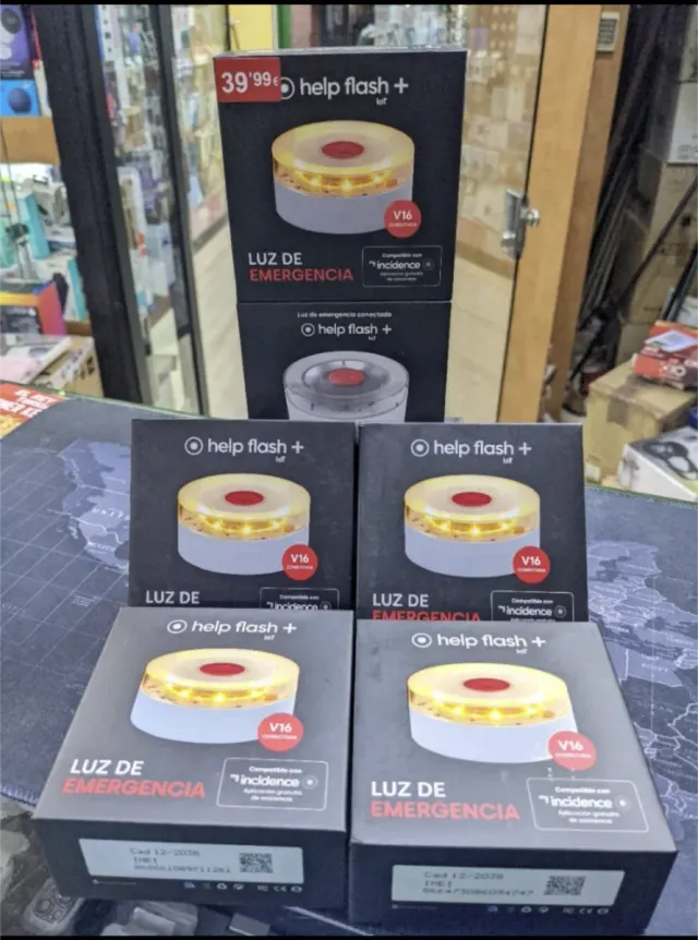 Help Flash IoT Luz de Emergencia V16