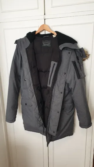 Parka Levi's Talla M Gris