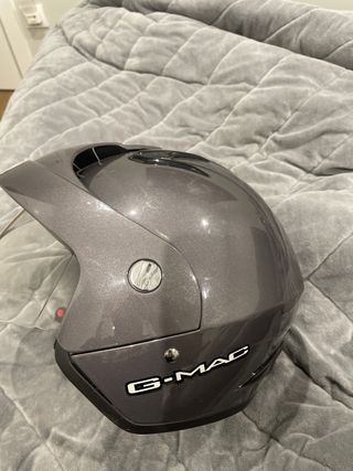 Casco Jet G-MAC Gris talla M