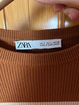 Jersey Zara Rayas Talla L