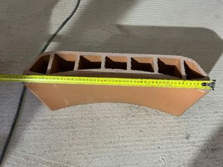 Revolton 60x25x12 Rojo Liso 90 unidades